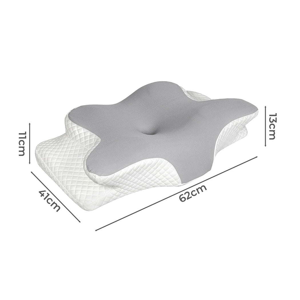 Dreamz Memory Foam Pillow Shoulder Neck Support-2006732703810064386