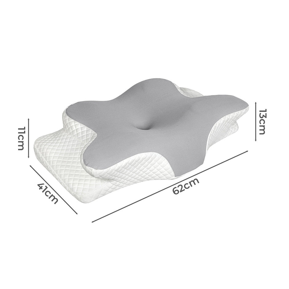 Dreamz Memory Foam Pillow Shoulder Neck Support-2006732703810064386