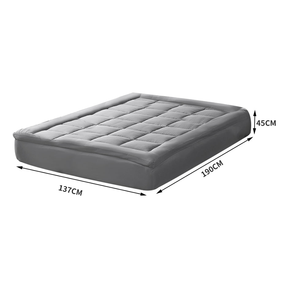 DreamZ Mattress Topper Bamboo Fibre Double-2006733097059618818