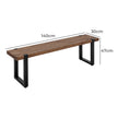 Levede 2x Dining Bench Chairs Wooden 140cm-2006733261165957122