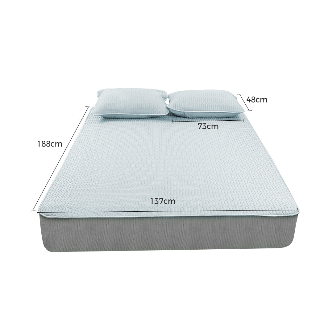 DreamZ Latex Cooling Bed Sheet Set Fitted 3PCS Double-2006733219164196866