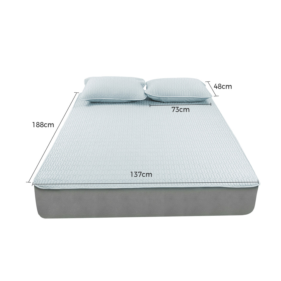 DreamZ Latex Cooling Bed Sheet Set Fitted 3PCS Double-2006733219164196866