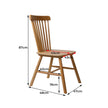 Levede 8x Dining Chairs Kitchen Windor Oak-2006732720021049346