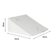 DreamZ Bedding Wedge Pillow Memory Foam White 30-2006733151178723330