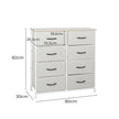 Levede Storage Cabinet Tower Chest Beige-2006733262323585026