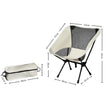 Camping Chair Folding Outdoor Portable Medium Beige-2018816643538489346