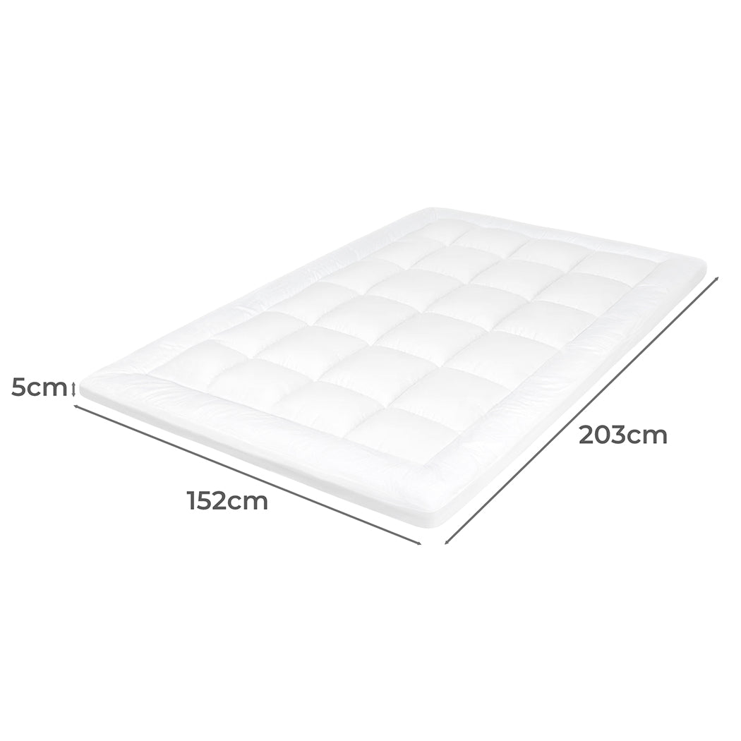 Dreamz Mattress Topper Pillowtop Cover Bed Protector Queen-2018816790355906562