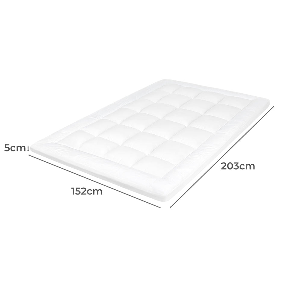 Dreamz Mattress Topper Pillowtop Cover Bed Protector Queen-2018816790355906562