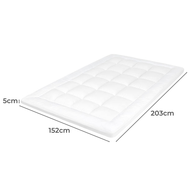 Dreamz Mattress Topper Pillowtop Cover Bed Protector Queen-2018816790355906562