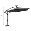 Mountview 3M Outdoor Umbrella Cantilever Grey Without Base-2018816876225892354