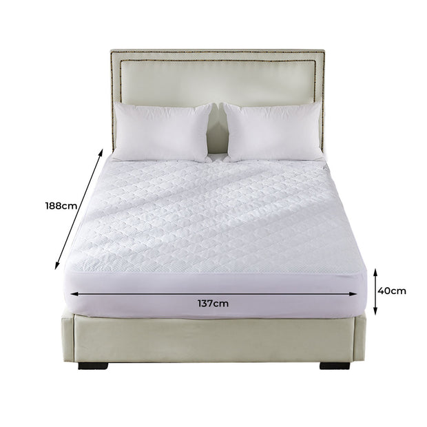 Dreamz Mattress Protector Topper Cool Double-2006733085495922690