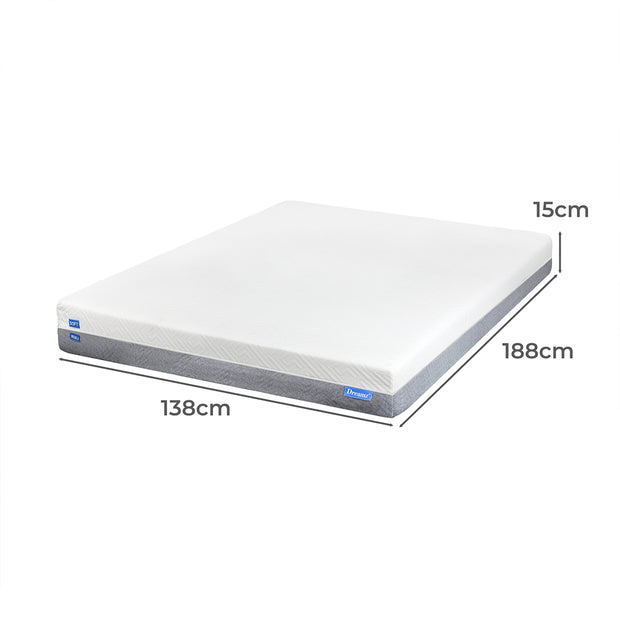 Dreamz Double Mattress Gel Memory Foam-2018816857410244610