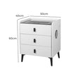 Levede Bedside Table LED Lights Drawers Storage-2006732842519891970