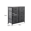 Levede Storage Cabinet Tower Chest Dark Grey-2018816882634788866