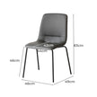 Levede Stackable Dining Chairs Kitchen Grey-2006733271748186114