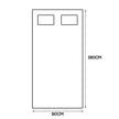 Dreamz Bamboo Pillowtop Mattress Topper Single-2006733099244851202