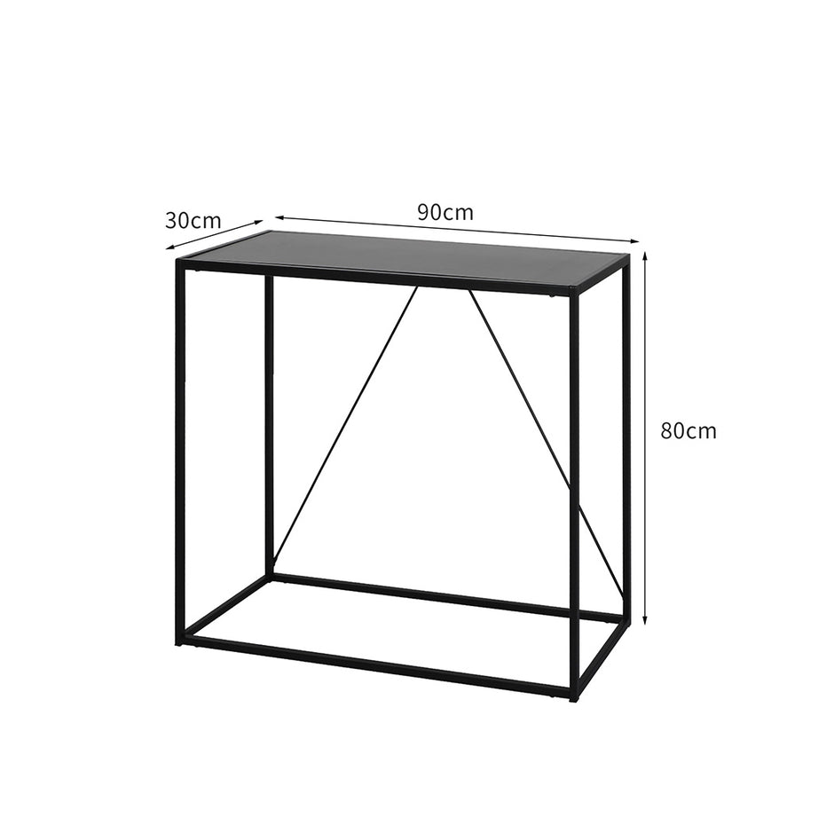Levede 2-Tier Console Table Office Furniture-2018816792855711746
