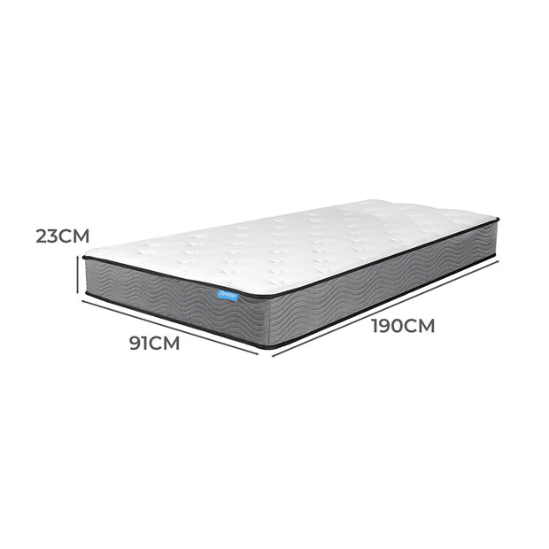 Dreamz Spring Mattress Pocket Bed Top Single-2006733092101951490