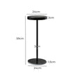 Side Table Round Tabletop Small Lightweight-2018816861885566978