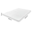 Dreamz Memory Foam Mattress Topper King Single 5cm-2017004948172181506