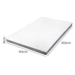 Dreamz Mattress Topper Queen Memory Foam All Season-2006733414136418306