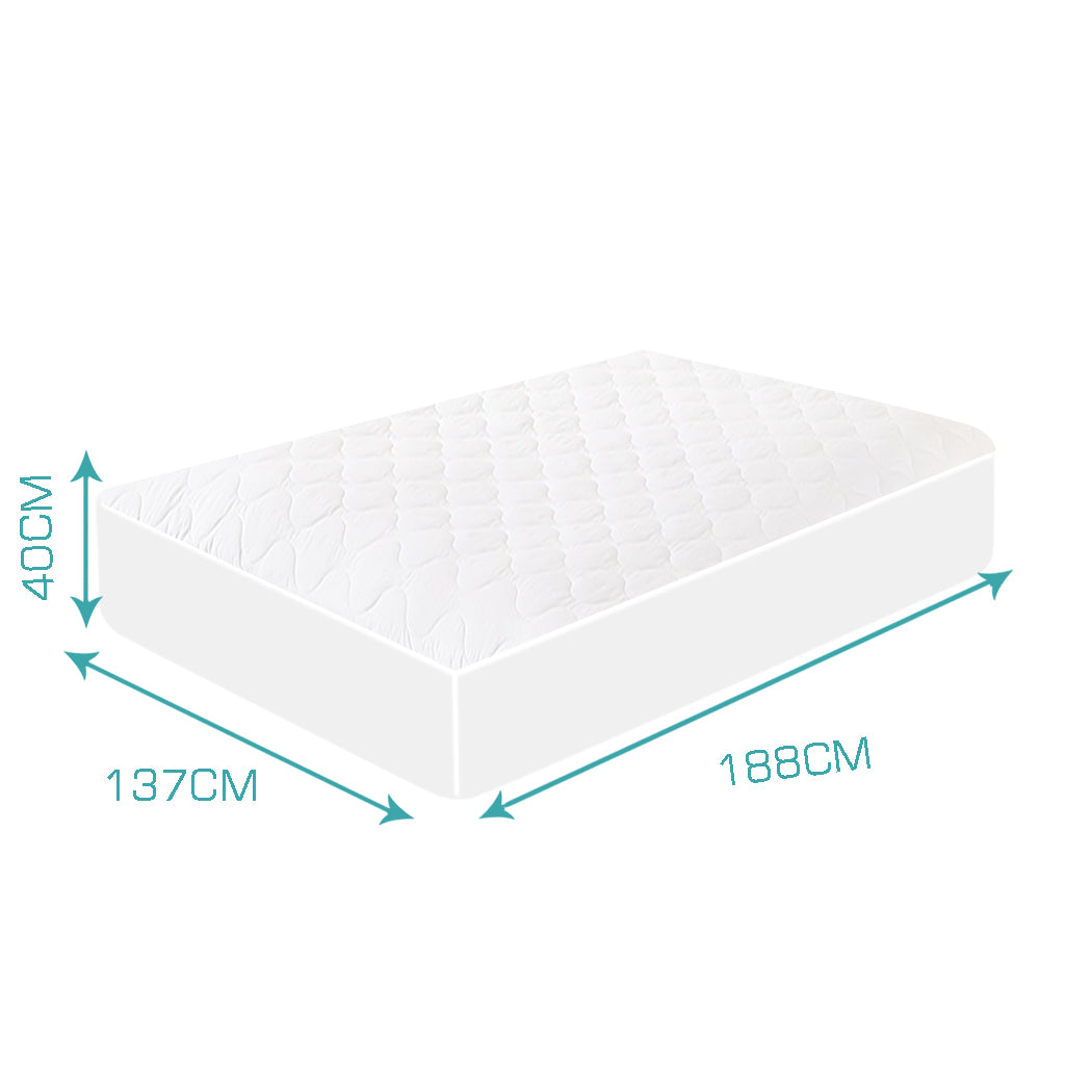 DreamZ Fitted Waterproof Bed Mattress Protector Double-2006733148167213058