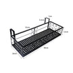 Levede Plant Stand Outdoor Indoor Home Black Rectangle-2018816682574876674