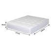 Dreamz Mattress Protector Luxury Topper Double-2006733100100489218