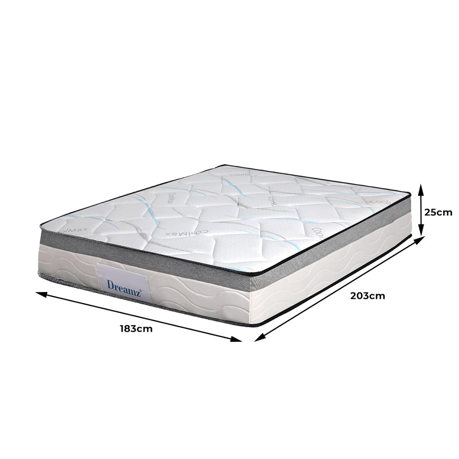 Dreamz Spring Mattress Bed Pocket Tight King-2018816928864407554
