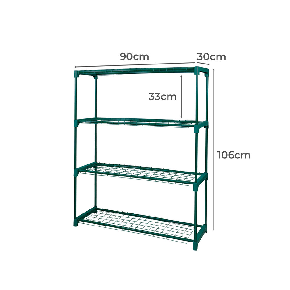 Levede 2x 4 Tier Plant Stand Shelves-2006732926913482754