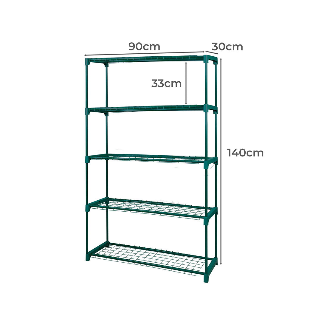 Levede 2x5 Tier Plant Shelve Garden-2018816777823326210