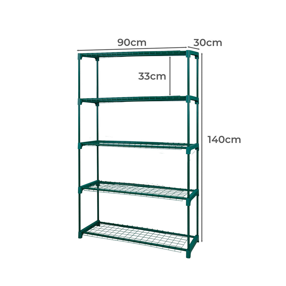 Levede 2x5 Tier Plant Shelve Garden-2018816777823326210