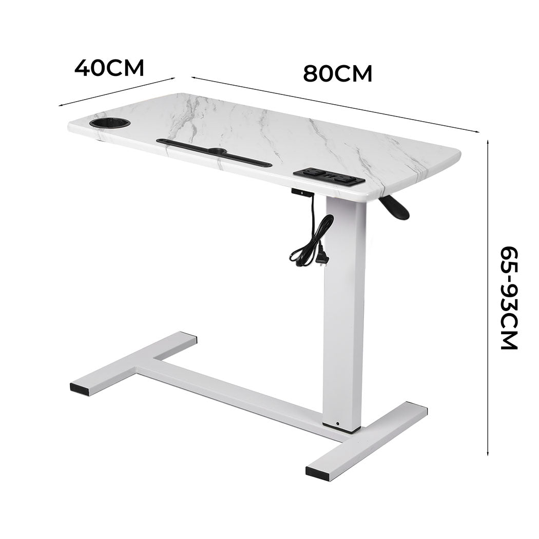 Levede Standing Desk Height Adjustable White-2006733138558062594