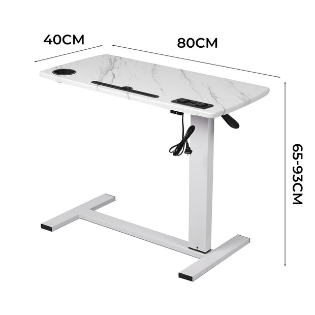 Levede Standing Desk Height Adjustable White-2006733138558062594