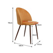 Levede 4x Dining Chairs Seat French Mustard-2006732721786851330