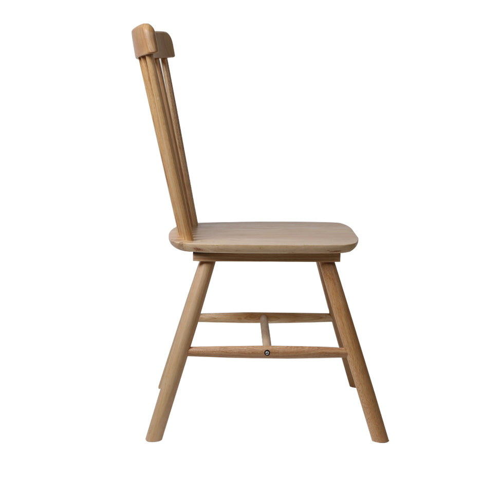 Levede 2x Dining Chairs Kitchen Windor Oak-2006733257516912643