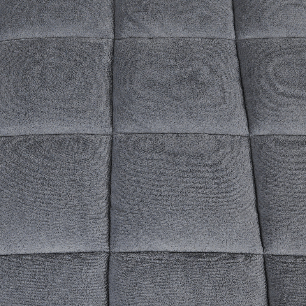 DreamZ Quilt Doona Comforter Blanket Grey Queen-2006733014318583811