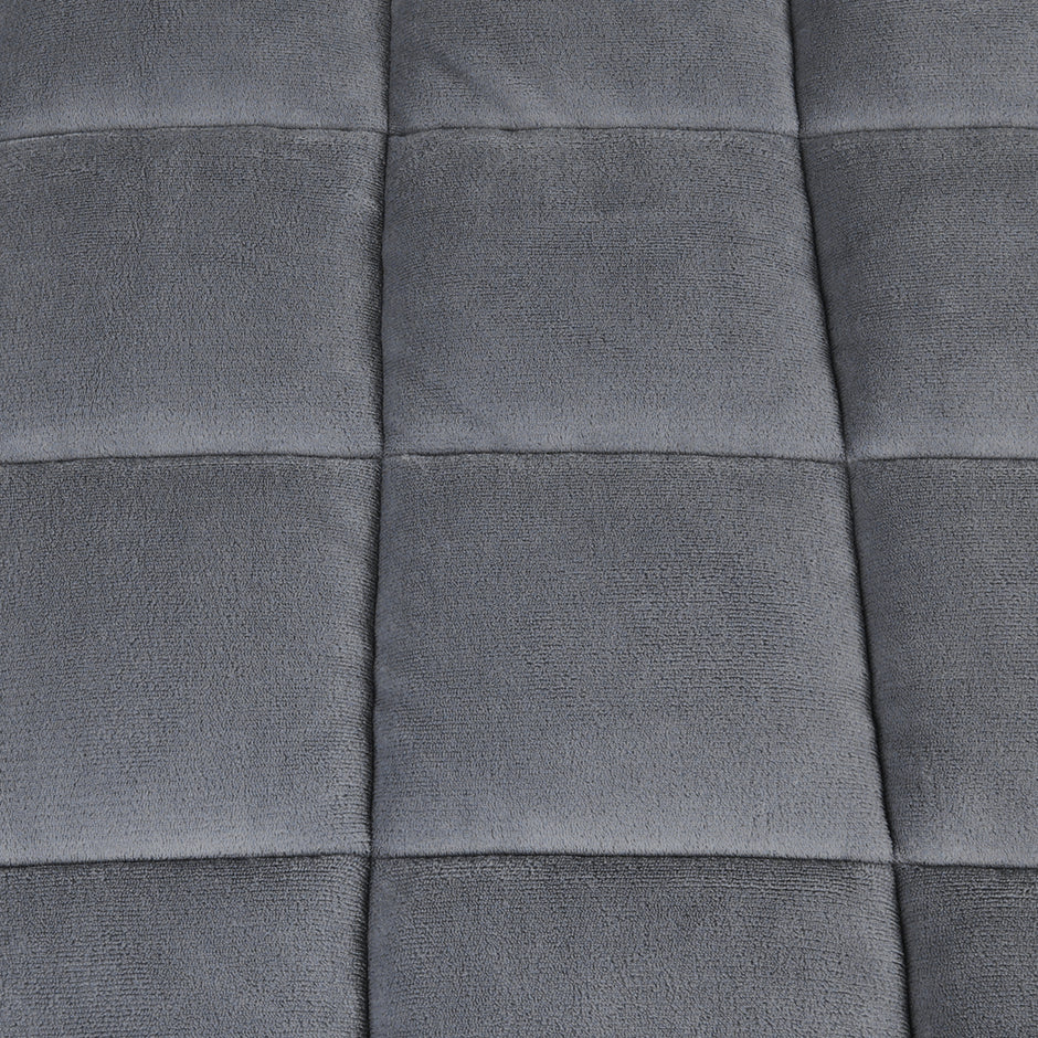 DreamZ Quilt Doona Comforter Blanket Grey Queen-2006733014318583811