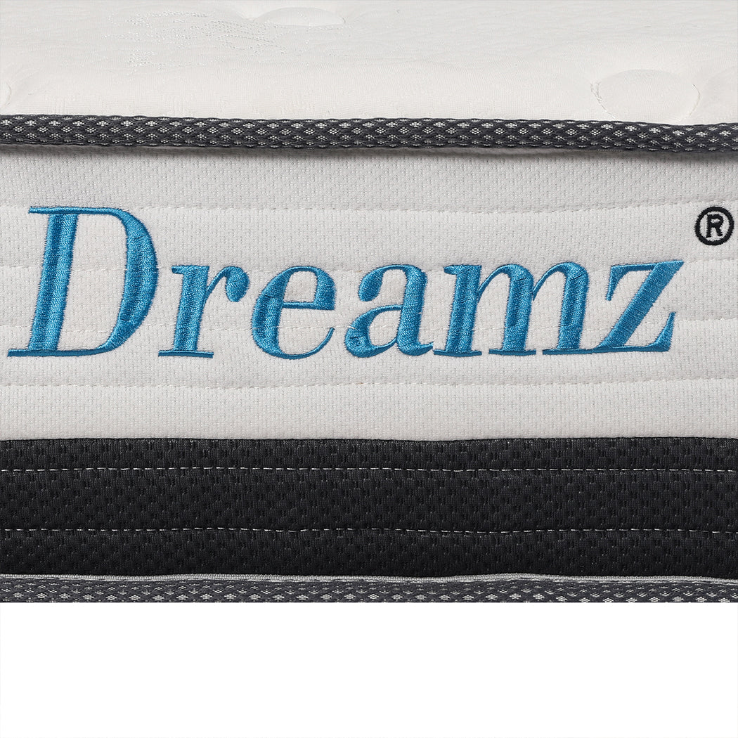 Dreamz Pocket Spring Mattress HD Foam Single-2006733090545864707