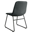 Levede 2x Dining Chairs Kitchen Table Black-2006733277083340803
