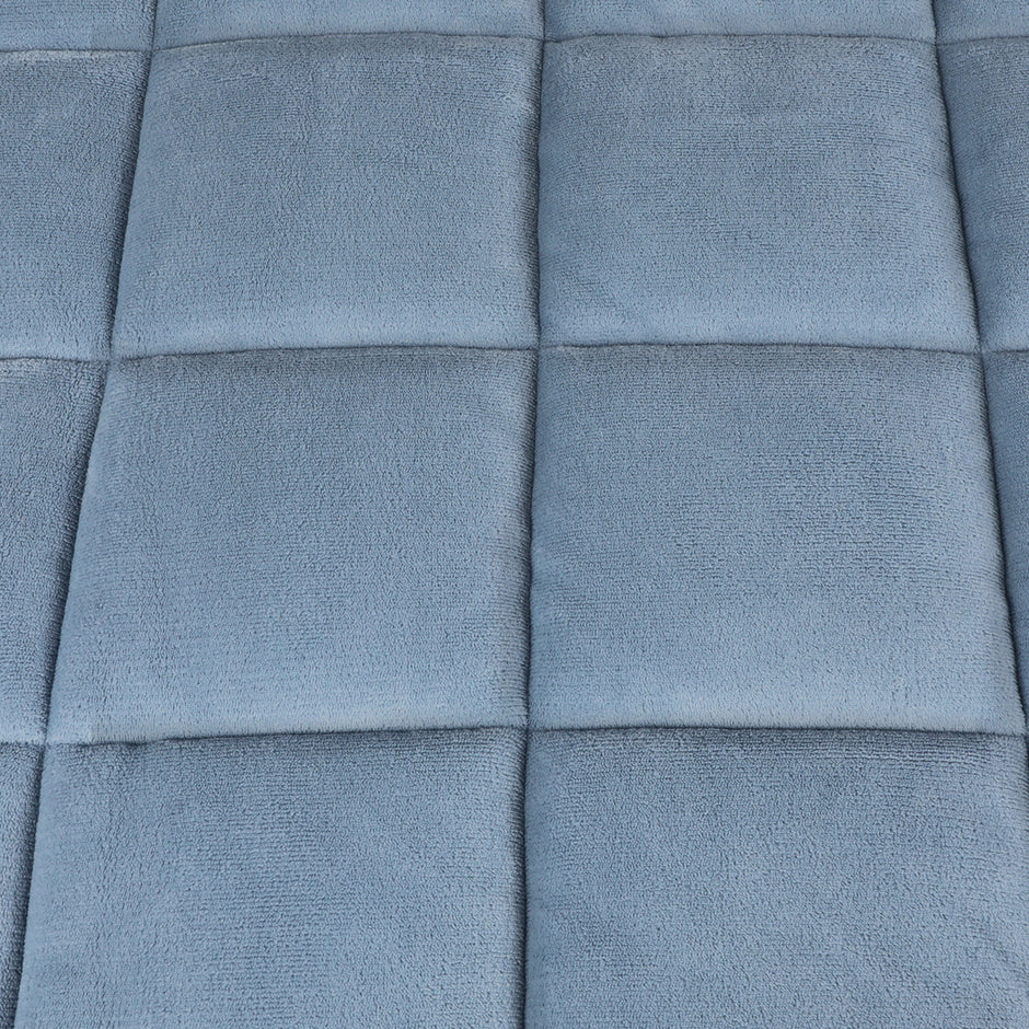 DreamZ Quilt Doona Comforter Blanket Blue King-2006733013991428099