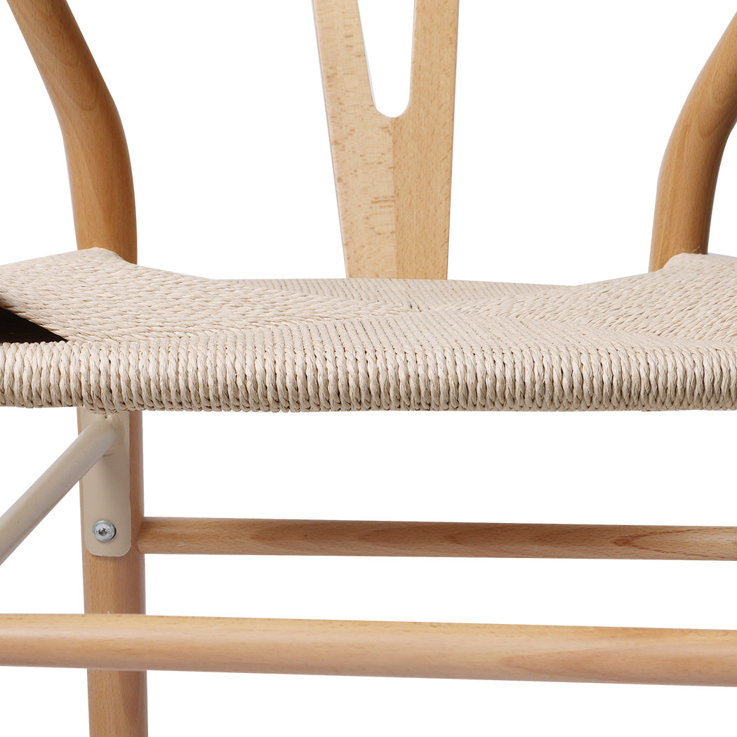Levede 4x Dining Chairs Wooden Hans-2018816923311149059