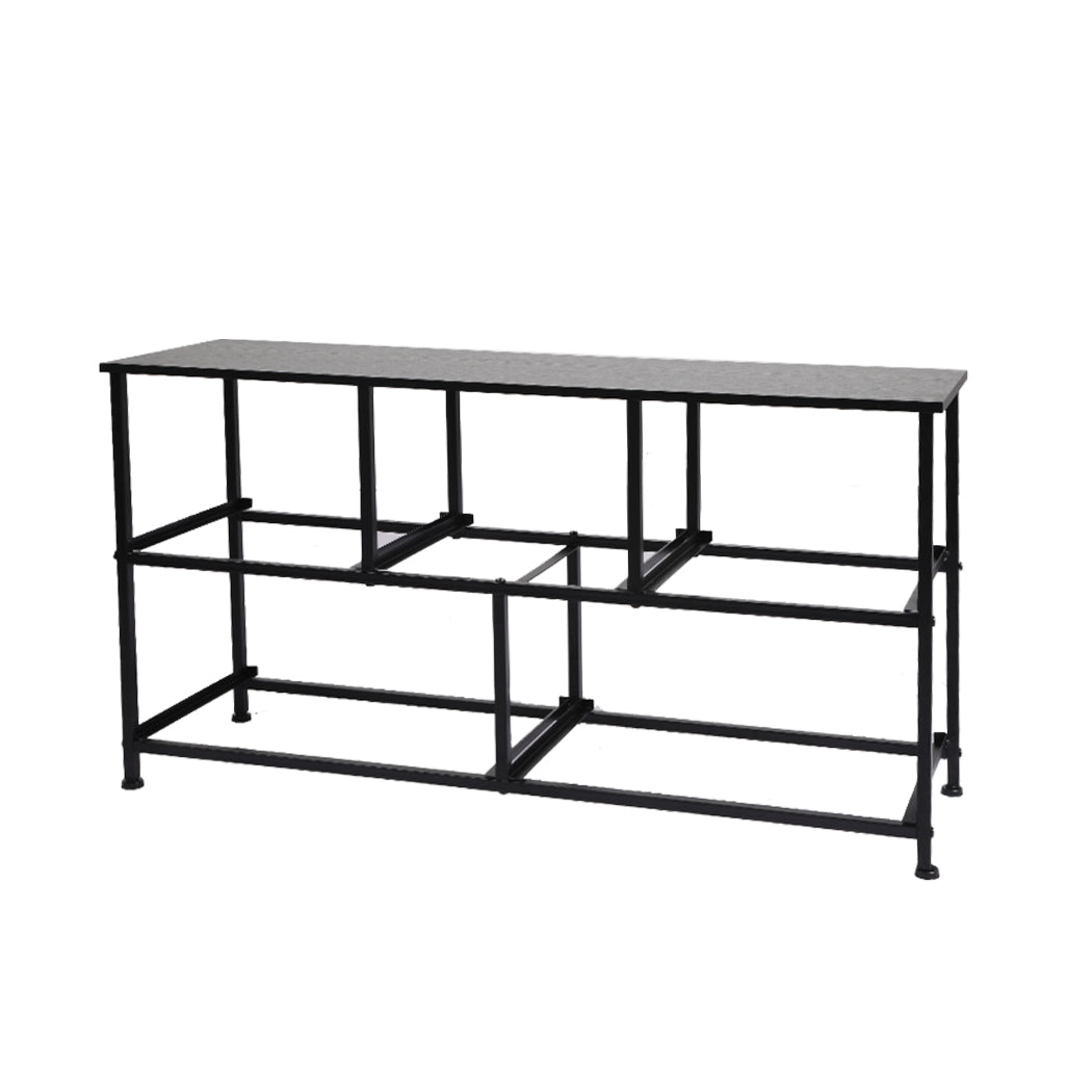 Levede Chest of 5 Drawers Storage Cabinet Dark Grey-2006733262080315395