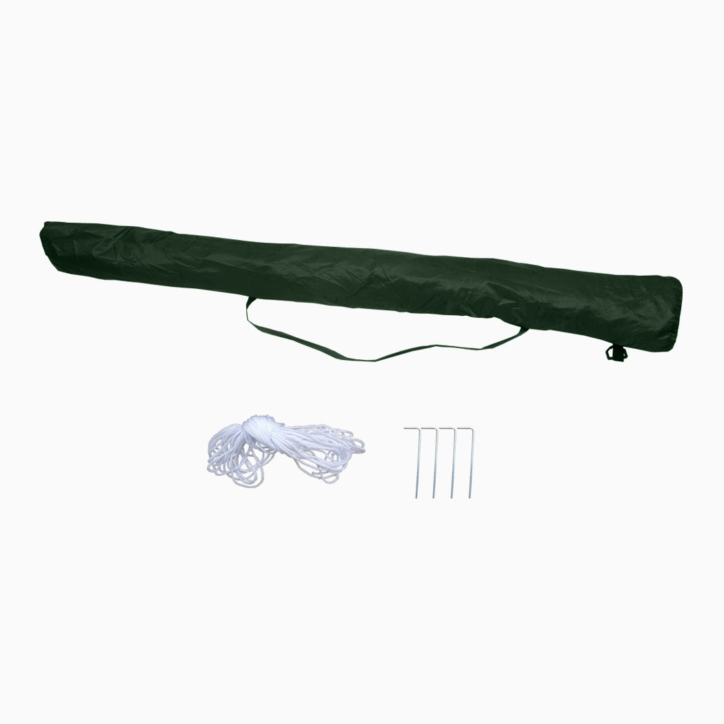 Mountview Beach Umbrella Outdoor Umbrellas Green 2.13M-2018816743358730243