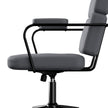 LEVEDE Ergonomic Office Chair Computer PU Grey-2018816851219451907