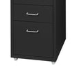 Levede 5 Drawer Office Cabinet Drawers Black-2018816806168432643