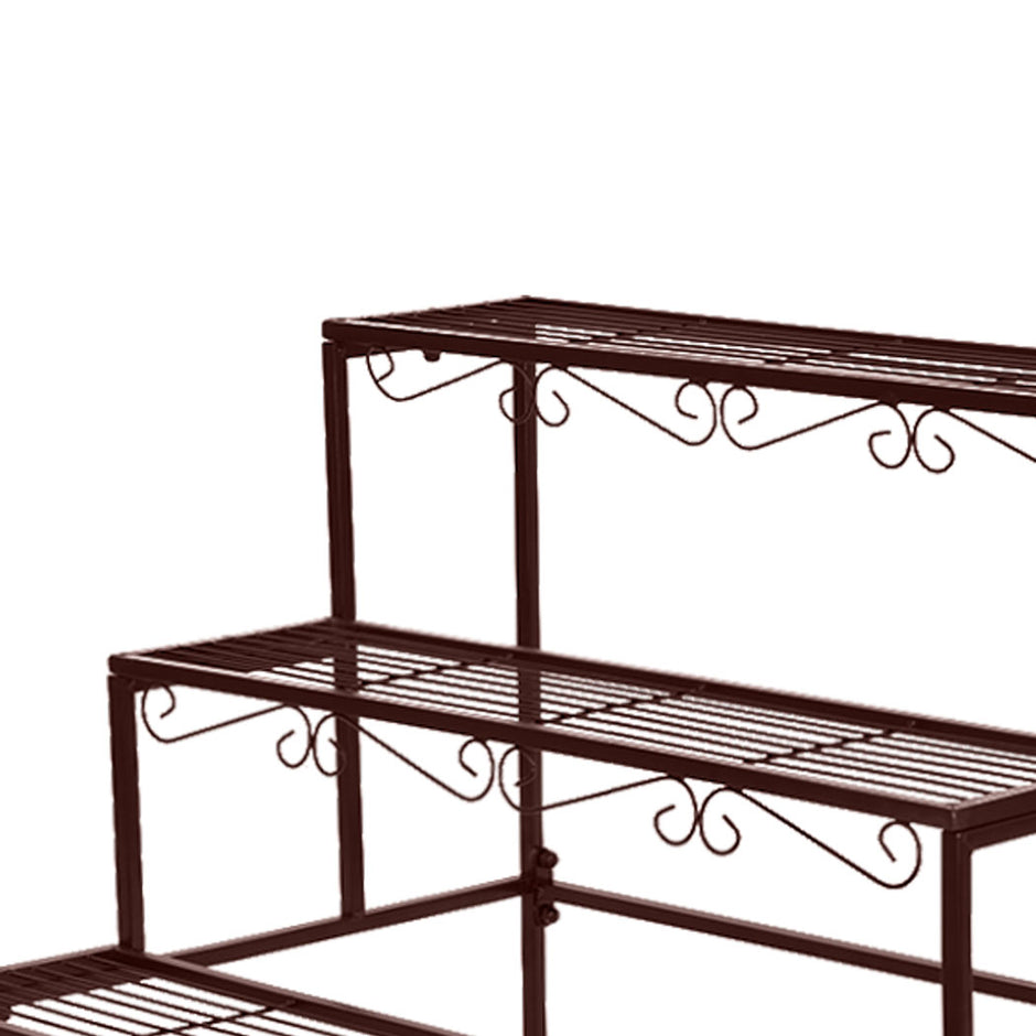 Levede Plant Stand 3 Tier Rectangle-2006732926087204867