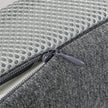 Dreamz Memory Foam Pillow Pillowcase Supprt Grey Rebound-2018816674668613635