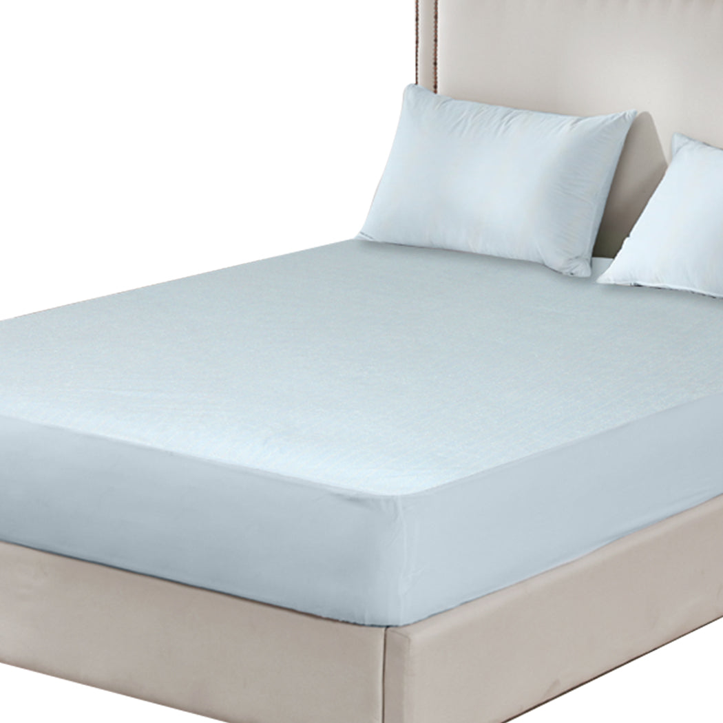 Dreamz King Mattress Protector Pillowcases King Blue-2006733086502555651
