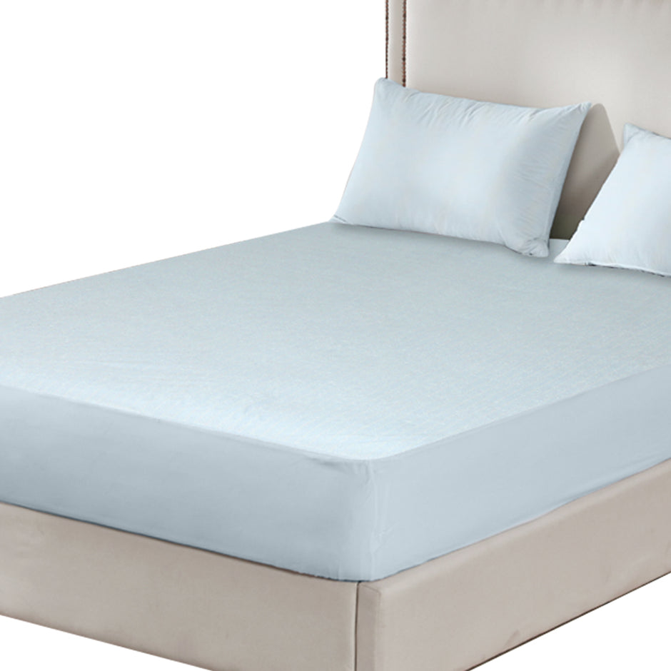 Dreamz King Mattress Protector Pillowcases King Blue-2006733086502555651